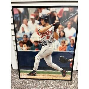 Vintage Cal Ripken Jr. Baltimore Orioles autographed photo